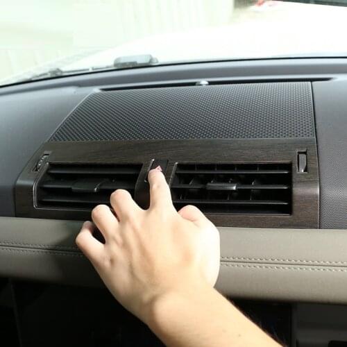 For Land Rover Defender 110 130 2020 2021 ABS Car Center Console Air Conditioning Air Vent Panel Frame Trim Interior Accessories