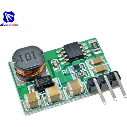DC-DC Positive to Negative Step Up/Down Boost Buck Converter Power Supply Module 3V~15V to -3.3V -5V -6V -9V -12V -15V with Pin