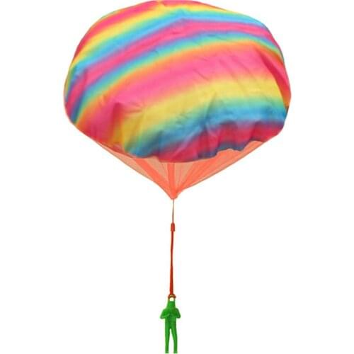 Hand Throwing Parachute Kids Outdoor Funny Toys Game Play Educational Toys For Children Fly Parachute Sport Mini Soldier Toy