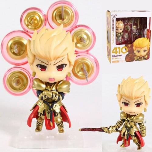 Fate/Stay Night Saber 77 50 387 Gilgamesh 410 Tohsaka Rin 409 Archer 486 ABS/PVC Action Figure Toy Doll (face can changed)