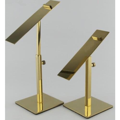 Hot sale high quality metal adjustable Shoe display stand stainless steel Shoe display holder rack XC