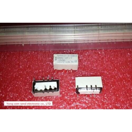 HOT NEW G6S-2F-Y-12VDC G6S-2F-Y 12VDC G6S2FY G6S2FY12VDC 12VDC DC12V 12V SOP8 free shipping