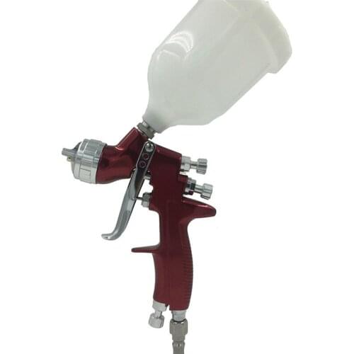 SAT0078 Pneumatic Spray Paint Gun Car Paint Tools LVMP Gravity Feed Type Painting Gun Power Tools Airbrush Gun