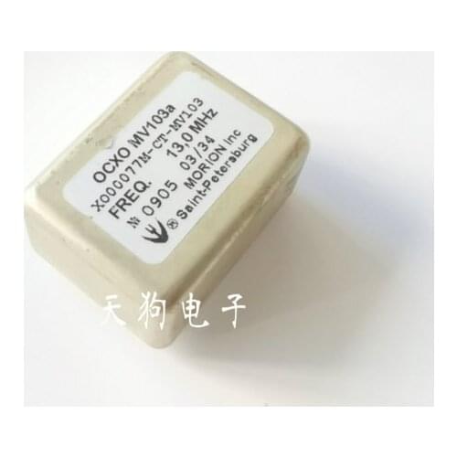 Second-hand MV103A OCXOO 13MHZ Constant Temperature Crystal Oscillator 12V Sine Wave