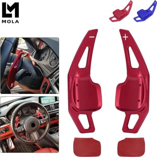Aluminum Shift Paddle Steering Wheel Shift Paddle Shifter Extension For 13-18 BMW 2 3 4 5 6 7 Series F22 F23 F30 F31 X1 X4 Z4