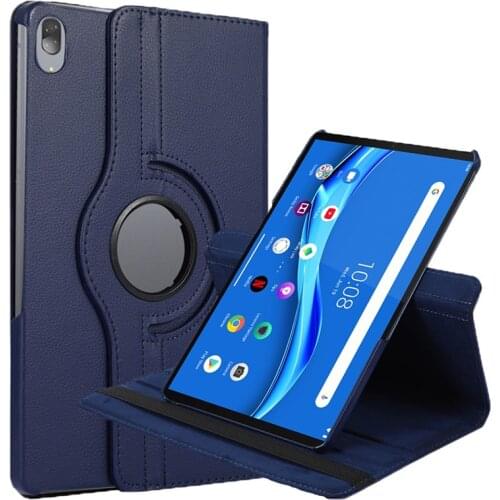 360 Rotating Case For Lenovo Tab M10 HD 2nd Gen TB-X306F TB-X306X X306 10.1 inch Tablet Funda Flip Stand PU Leather Cover Cases