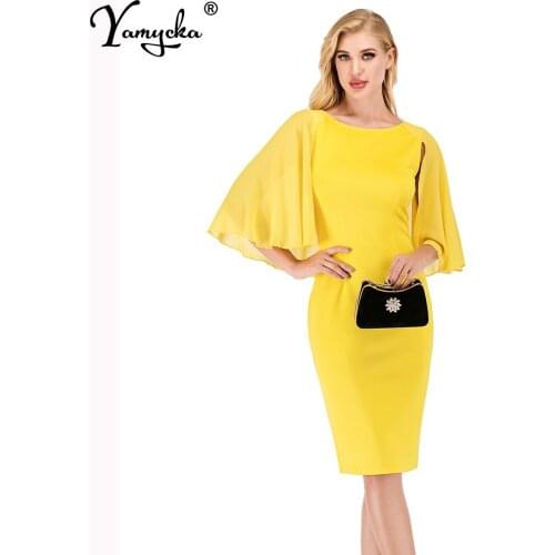 Желтые летние платья Yamycka China At AliExpress