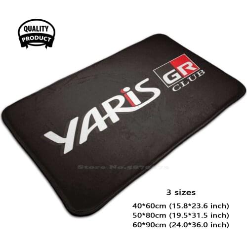 Yaris Gr Club 3 Sizes Home Rug Room Carpet Yaris Greece Car Yaris Gr Drift Gr Racing New Yaris Racecar Cars Trd Turbo Wrc Rally