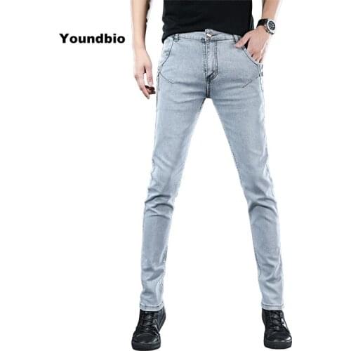 Мужские зауженные джинсы Youndbio China At AliExpress