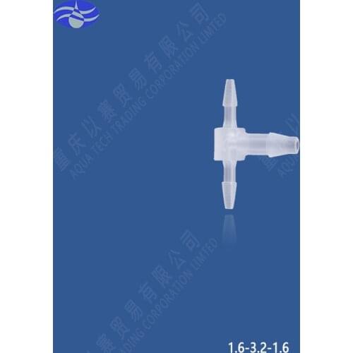 1.6-3.2-1.6Reducing Tee plastic pipe connector,hose connector,pipe fittings