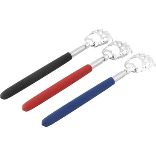 Bear Claw Telescopic Ultimate Back Scratcher Relieve Itching Extendable 23" Pocket Scratching Massage Kit Zinc alloy