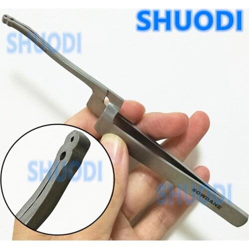 1 piece Dental Implant Tweezers Absorbent Paper Point Holder Tweezer Dental Surgical Tool Teeth Whitening Lab Oral Care