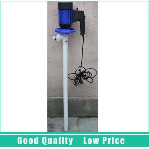 10.31 130L/min Strong Acid Resistant Barrel Pump PVDF Vertical Chemical Pump HP-E2-V+PVDF