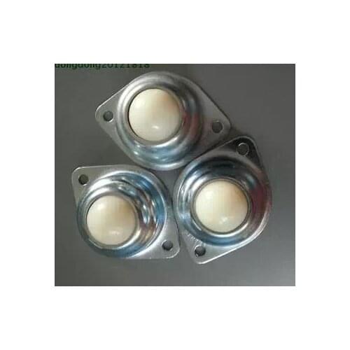 4Pieces/Lot 25.4mm Nylon beads Universal Ball Wheels robot cow eyeballs Ball Caster Wheel-- Total long:70mm