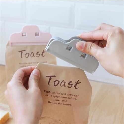 5Pcs Portable large Food Bread Storage Clip Household Plastic Snack Seal Sealing Bag Clips Kitchen Utensil