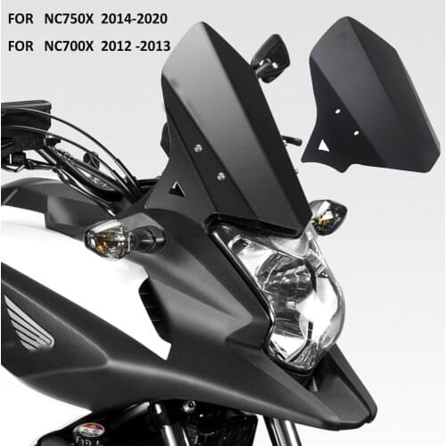 Motorcycle Accessories Windscreen Windshield Wind Screen Deflector Protector For Honda NC700X 2012 - 2013 NC750X 2014 - 2020