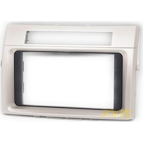 Car Radio Fascia is suitable for 2006 TOYOTA VERSO, Double Din Car Audio Frame