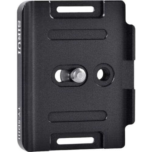 Quick Release Plate Sirui TY 5DIII For Digital SLR Cameras Ball Heads International Standard Screws Safe Fast Set QR Plate