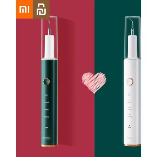 Xiaomi Youpin T-FLASH Electric Ultrasonic Scaler Intelligent Recognition 4 Kinds of Removal of Dental Calculus Tobacco Stains