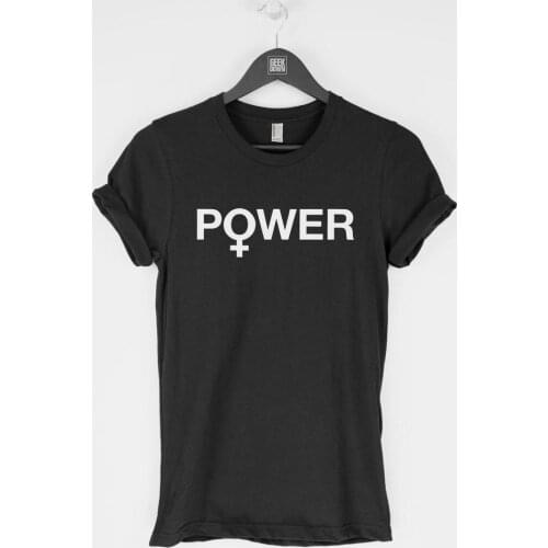 Women Power t-shirt tee, cool feminism top, mens tshirt, womens tshirt,girl power American Apparel- L997