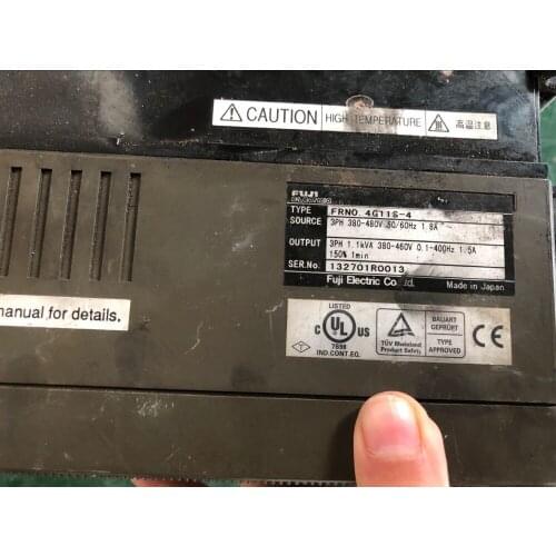 FRN0.4G11S-4 inverter Good appearance 90% new ,90 days warranty , in stock free shipping