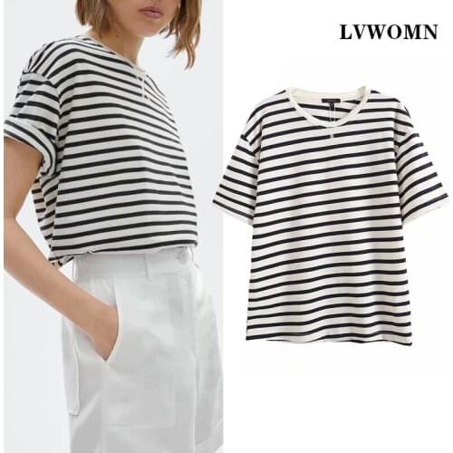 LVWOMN Women's Short T-shirts