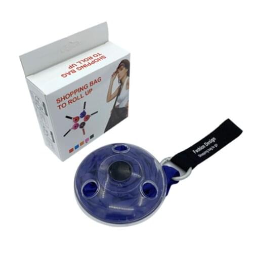 Mutifunctional Foldable Storage Bags Stationery Organizer Rolling Up Shopping Bags Handle Folding Eco Reusable Large Capacity