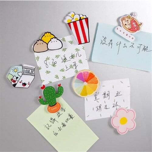 New Arrivals Cute Cartoon Creative Fridge Magnets Kids Kawaii Decorative Refrigerator Souvenir Small Kawaii Magnetic Sticker-1PC