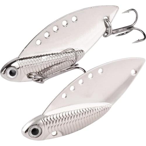 1PC Fishing VIB Metal Lures 7g 10g 15g 20g Artificial Hard Bait Minnow Wobbler Baits Pike Lure Jig Fish Carp Bass Fishing tackle