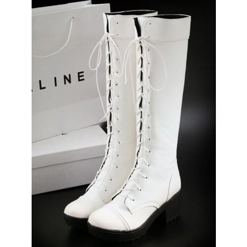 2017 Sale Boots Botas Mujer Shoes Women Boots Fashion Motocicleta Mulheres Martin Outono Inverno Botas De Couro Femininas 15-6