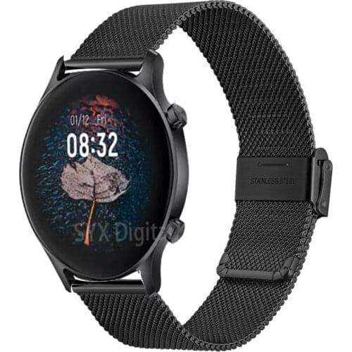 Strap For Haylou RT LS05S/RS3 LS04 Smart Watch Band Stainless Steel Metal Bracelets For Xiaomi Haylou LS02 Wristband Correa