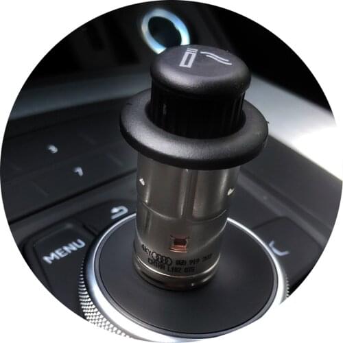 AZGIANT Cigarette Lighter Cover Chrome Plated Cigarette Lighter Plug For Audi A3 A4 A5 A6 Q3 Q5 RS7 4H0919311/4L0919311