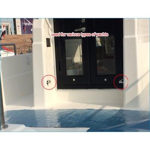 Stainless Steel 316 Boat Door Stop Stopper Catch Door Holder Floor Knob Yacht RV Motorhome Camper Spring Latch Marine Hardware