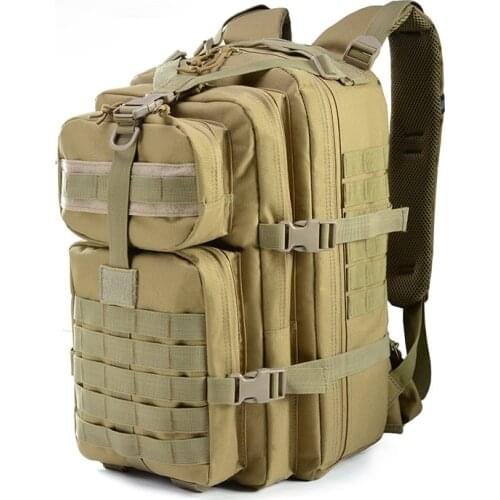 BOWTAC 40L Military Tactical Assault Backpack Army Molle Waterproof Bug Out Bag Small Rucksack Outdoor Hiking Camping Hunting