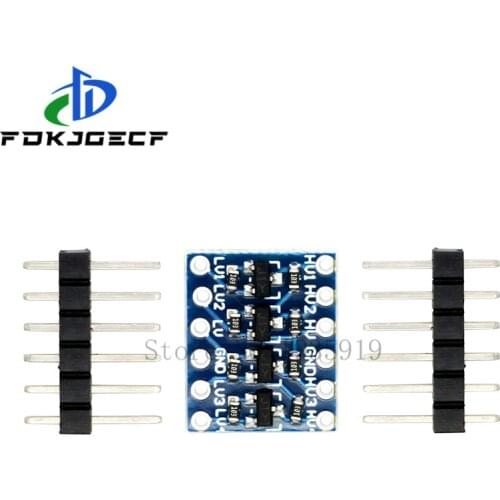 5PCS 4 channel IIC I2C Logic Level Converter Bi-Directional Module 5V to 3.3V For Arduino
