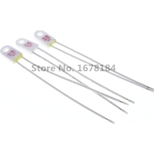 5pcs RH/Tf 95 115 125 130 135 150 230Degrees Celsius 15A 250V Temperature Fuse Thermal Links Over Temperature Protector