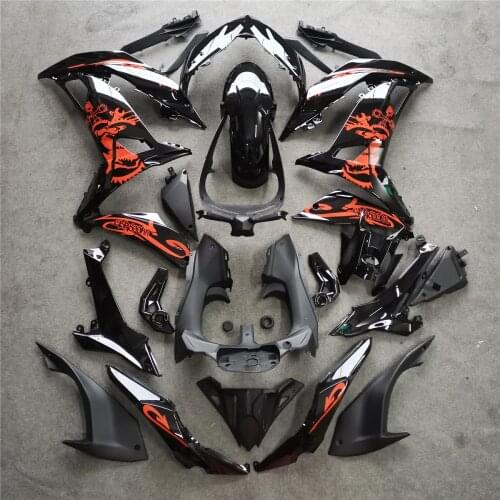 Fairing set ER6F 2017 - 2019 Abs Fairing for Kawasaki NINJA 650 ER-6F 2018 Plastic Fairings ER6F