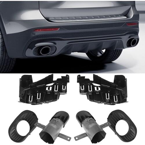 Car Accessories Turbo Muffler Exhaust Tip Exits Outlet For Mercedes Benz 2020 2021+ X247 GLB180 GLB200 GLB220 GLB250 GLB35 AMG