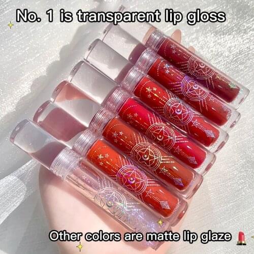 Velvet Matte Lipstick Long Lasting Not Stick Cup Lip Glaze Transparent Glossy Moisturizing Liquid Lip Gloss Cosmetics TSLM1