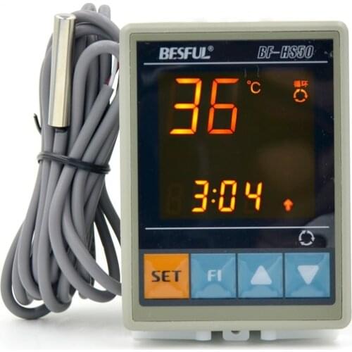 BESFUL Automatic Water Return Controller Hot Water Control Cycle Thermostat Thermostat BF-HS50