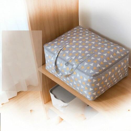 Mr Clean Large Storage Bag Clothes Quilt Moisture-proof Season Changing Storage Box Closet Organizer