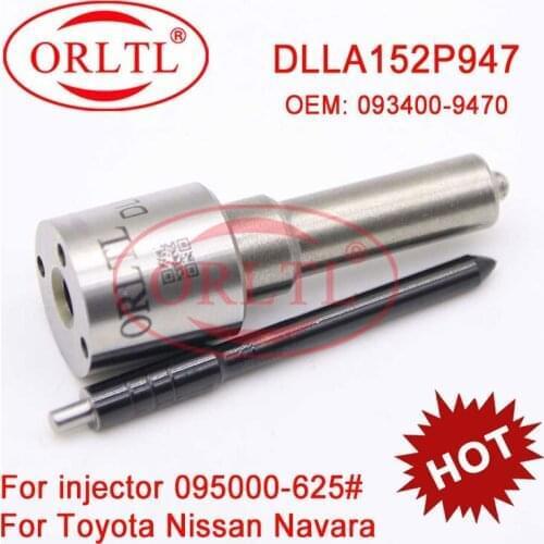 Common Rail Fuel Injector Nozzle DLLA 152 P 947 (093400-9470 ) Dlla152p947 for TOYOTA for Nissan Navara Pathfinder 095000-6250