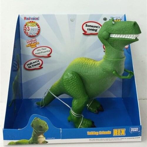 Hasbro Toy Story 4 Rex Talking Friends Brinquedos Anime Dolls Toys PVC Action Figure Model Toy Kids Gift