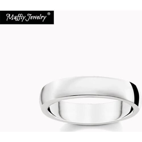 Band Ring 925 Sterling Silver 2021 Brand New Fine Jewerly Europe Style Bijoux Classic Design Fashion Gift for Women Men Girl Boy