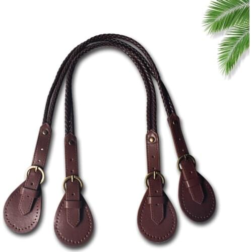 Trendy Black Shoulder Bag Strap Adjustable Women Bag Accessories Leather Strap Handles Simple Handbag Straps DIY Bag Belts
