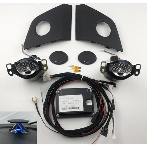 Fit for audi A4 Q5 A5 A6 A7L A8 Q5 Q7 Q8 2009 2020 Led car light interior Lift tweeter Ambient Light 32 colors Rotating tweeter