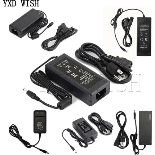 AC 110-220V DC 5V 6V 8V 9V 10V 12V 15V 24V 1A 2A 3A 5A 6A 8A Universal Power Adapter Supply Charger Adapter EU US For LED Strips