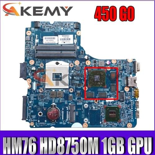 High quality PC For HP 440 450 G0 Laptop Motherboard 721521-001 721521-501 721521-601 HM76 HD8750M 1GB GPU MB 100% Tested