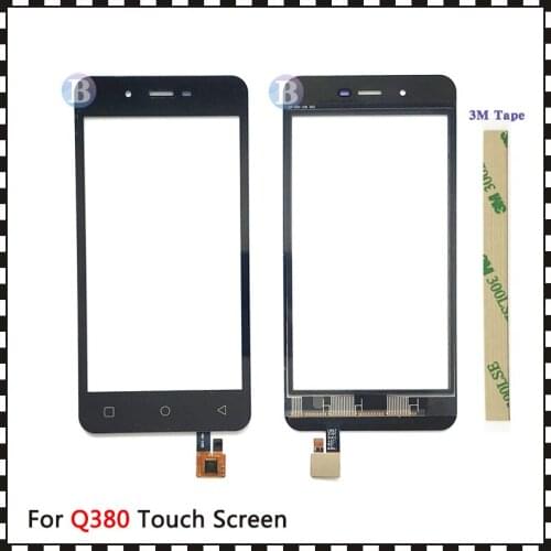 Replacement High Quality 4.7" For Micromax Canvas Spark Q380 Touch Screen Digitizer Sensor Outer Glass Lens Panel