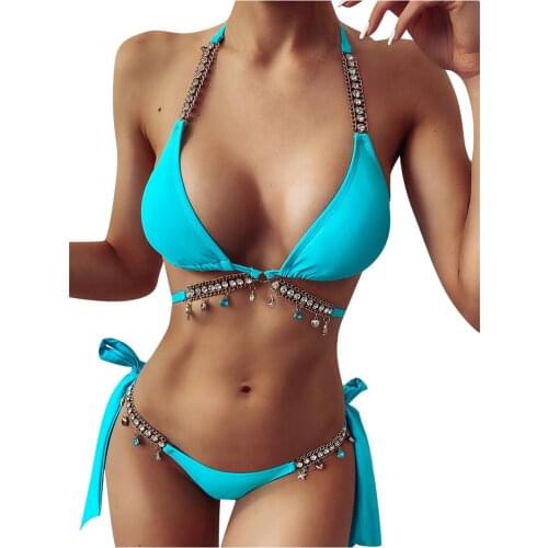 Women Swimwear Push up Two piece Bikini Swimsuit Female Bathing Suit Brazilian Beachwear stroj kapielowy damski 2020
